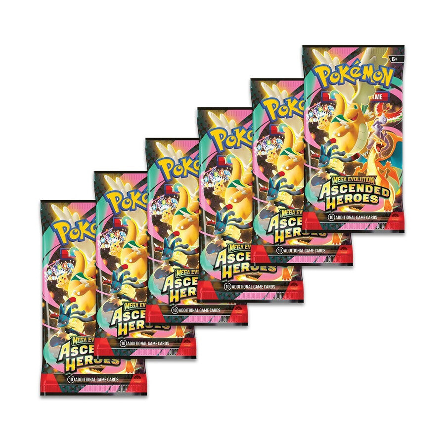Pokémon TCG: Mega Evolution—Ascended Heroes Booster Packs