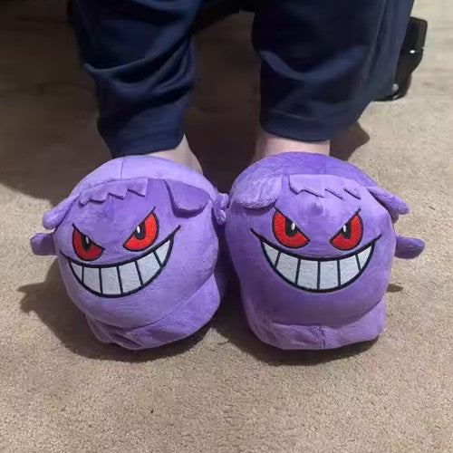 Genuine Pokemon Gengar Plush Slippers