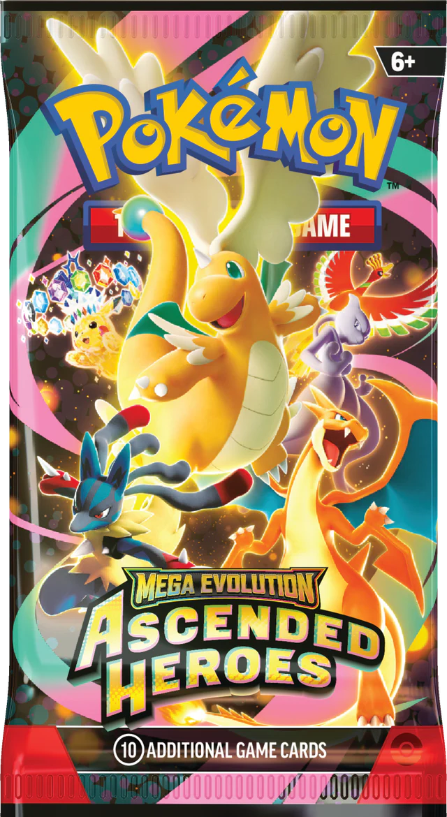 Pokémon TCG: Mega Evolution—Ascended Heroes Booster Packs