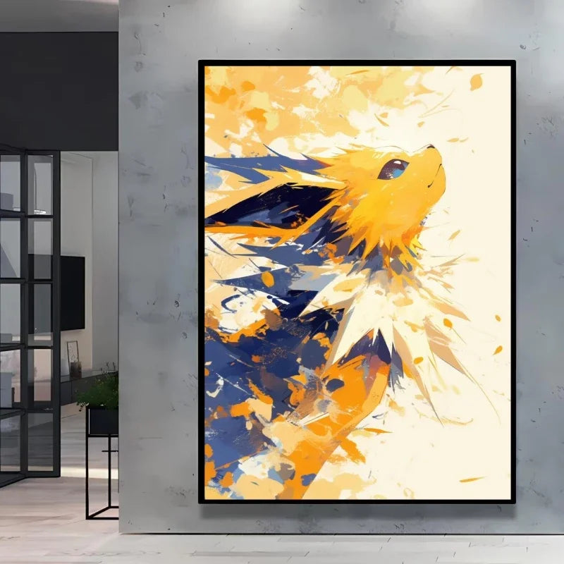Pokemon Quality Canvas Paintings