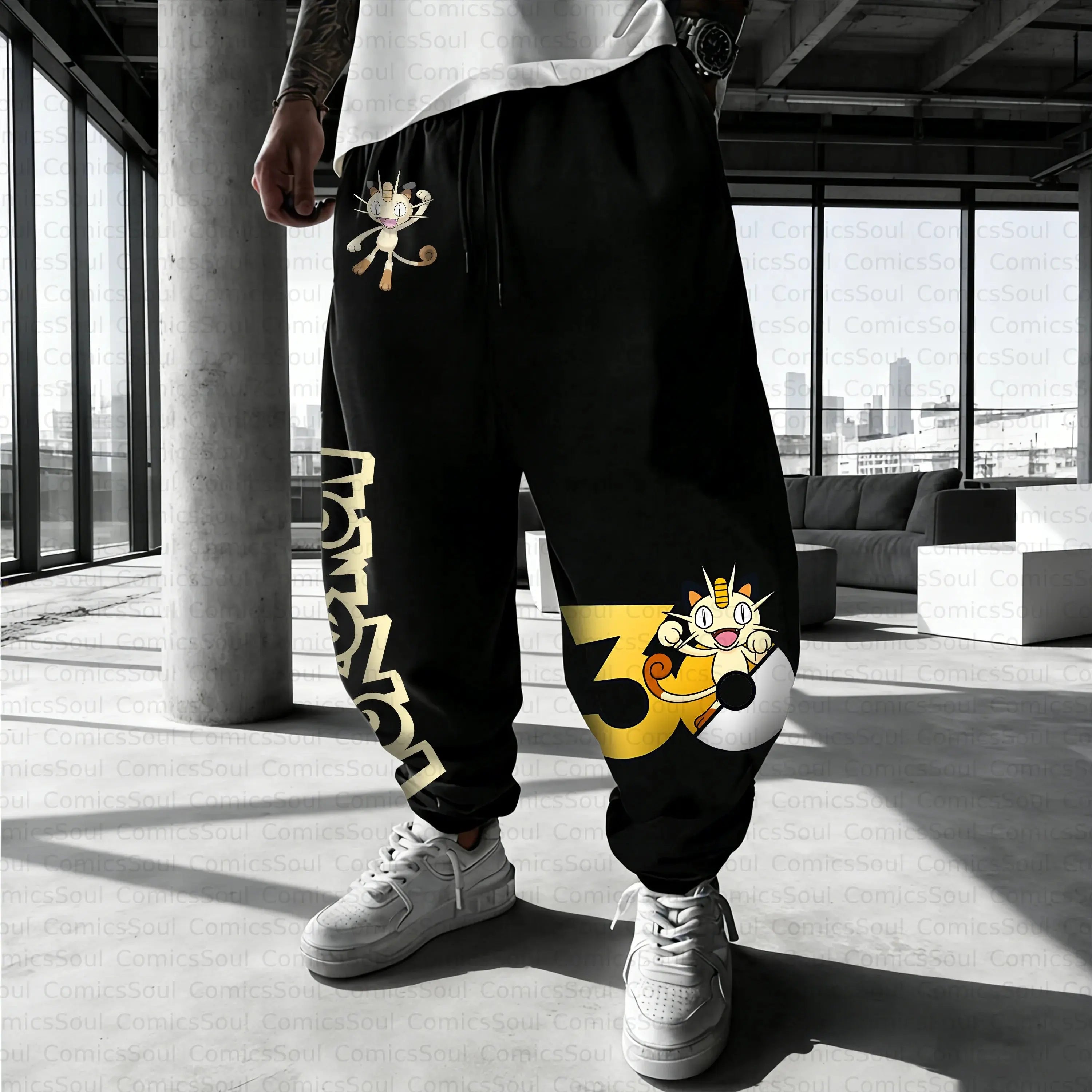 Pokemon 30th Anniversary Men's & Women's Tracksuit Pants