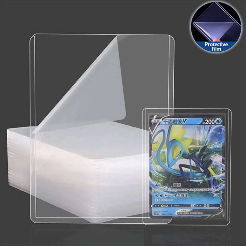 25-100pcs 35PT Top Loader Card Sleeves