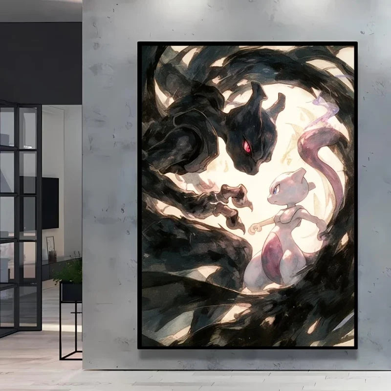 Pokemon Quality Canvas Paintings