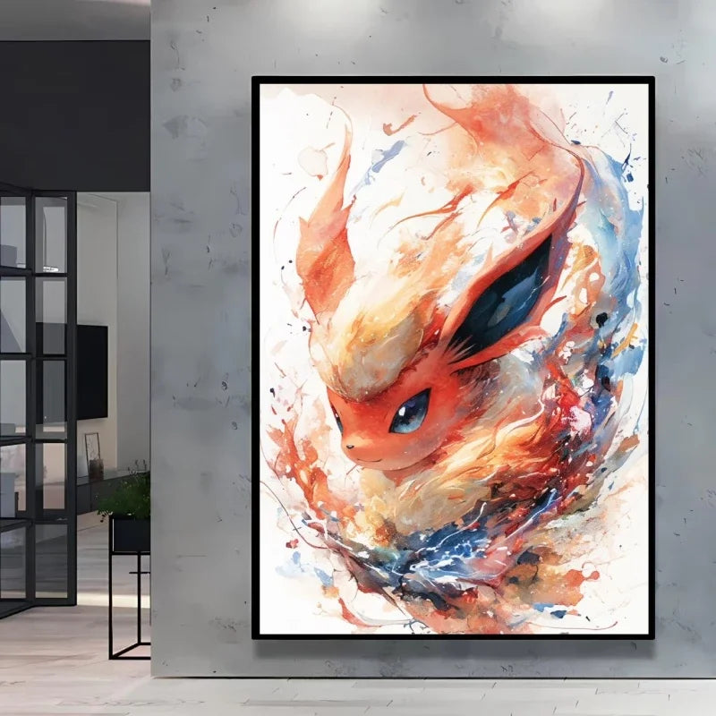 Pokemon Quality Canvas Paintings