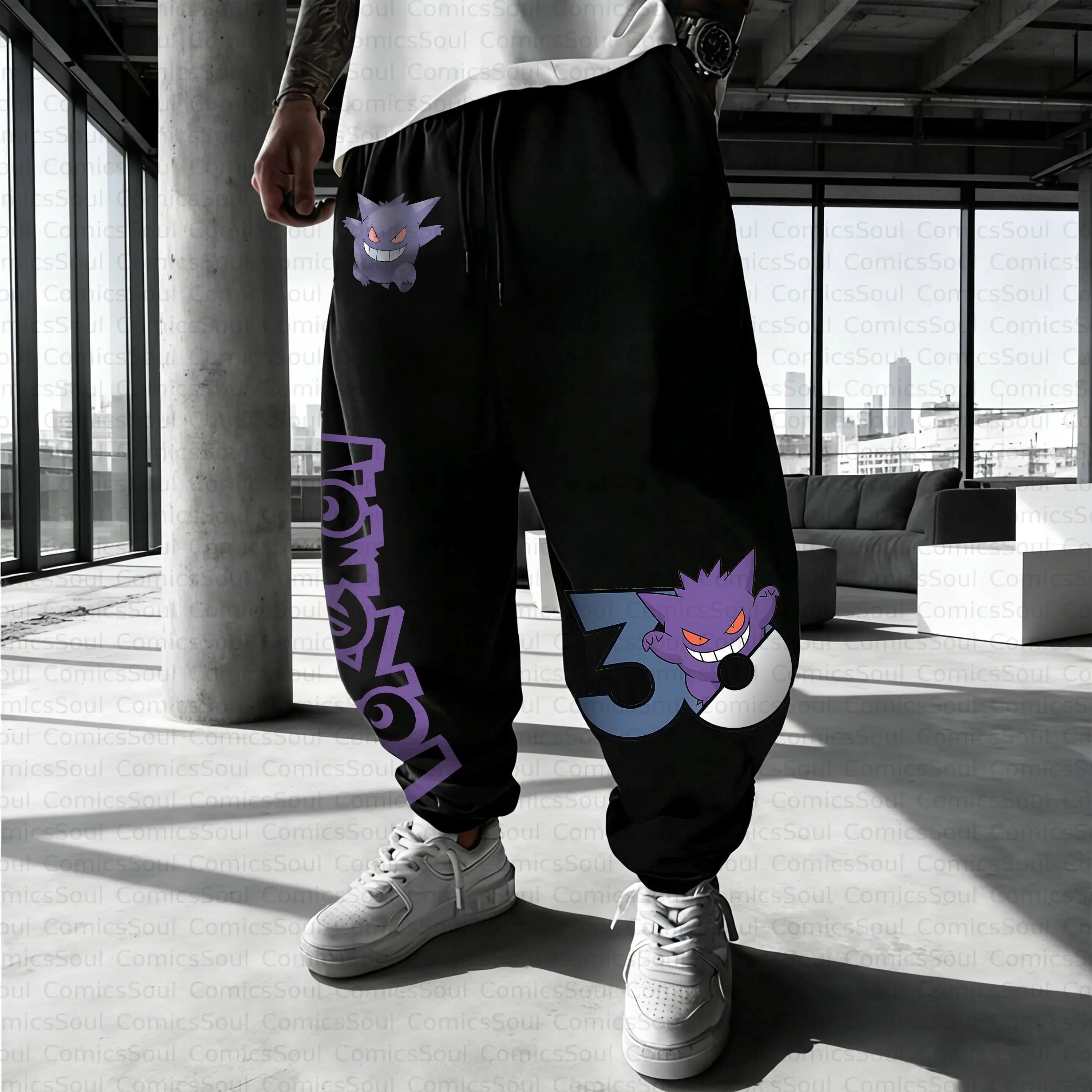 Pokemon 30th Anniversary Men's & Women's Tracksuit Pants