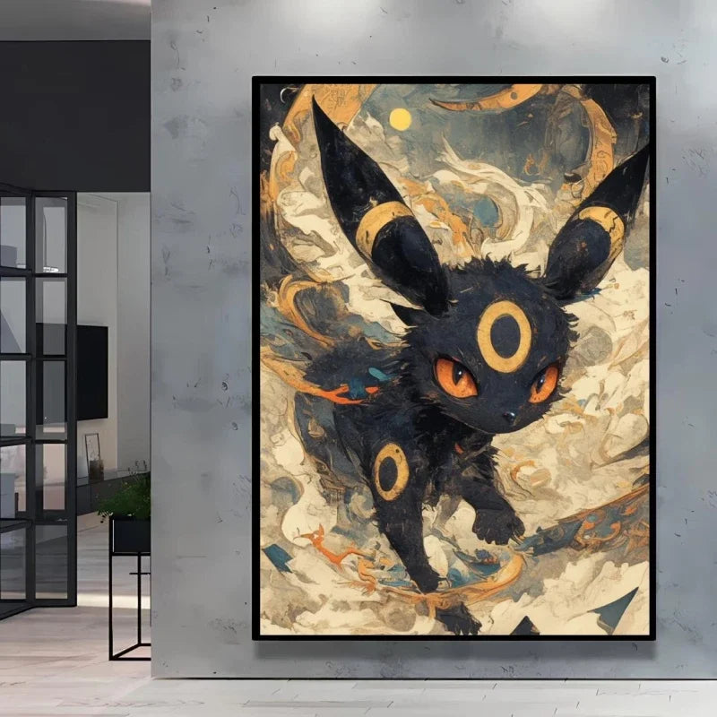 Pokemon Quality Canvas Paintings
