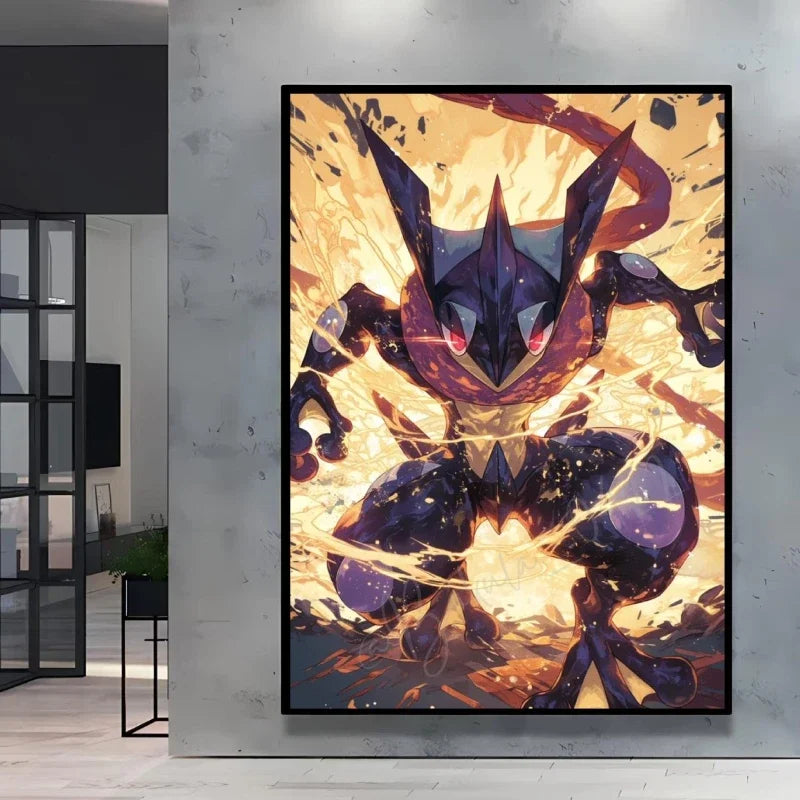 Pokemon Quality Canvas Paintings