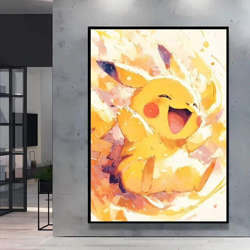 Pokemon Quality Canvas Paintings