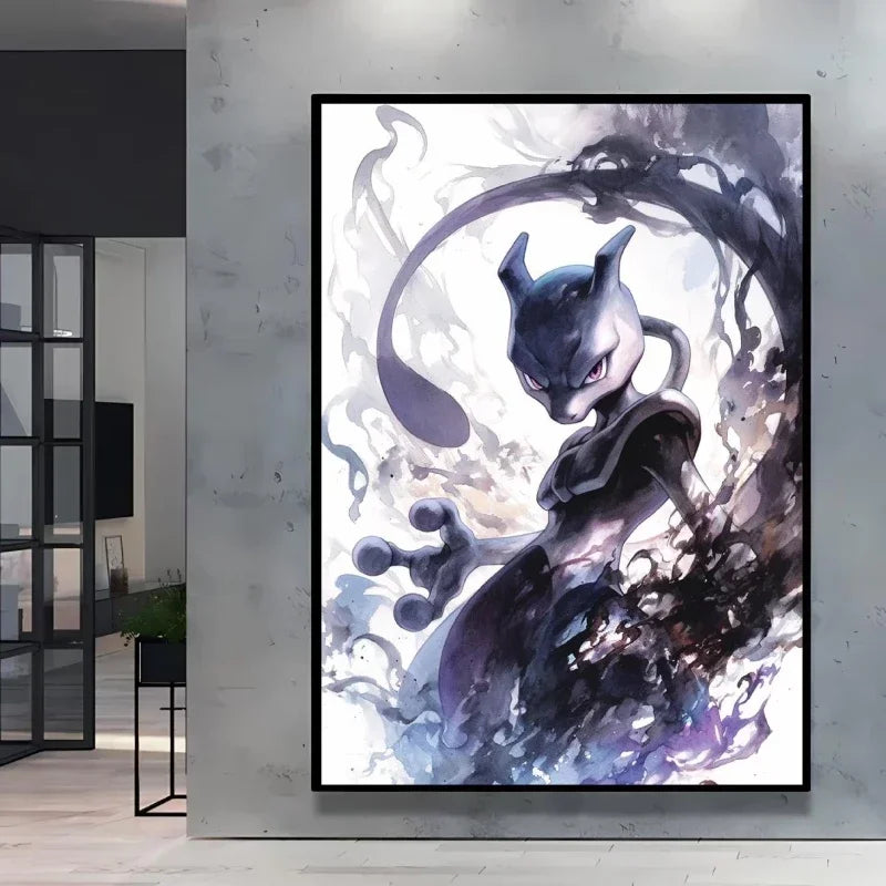 Pokemon Quality Canvas Paintings