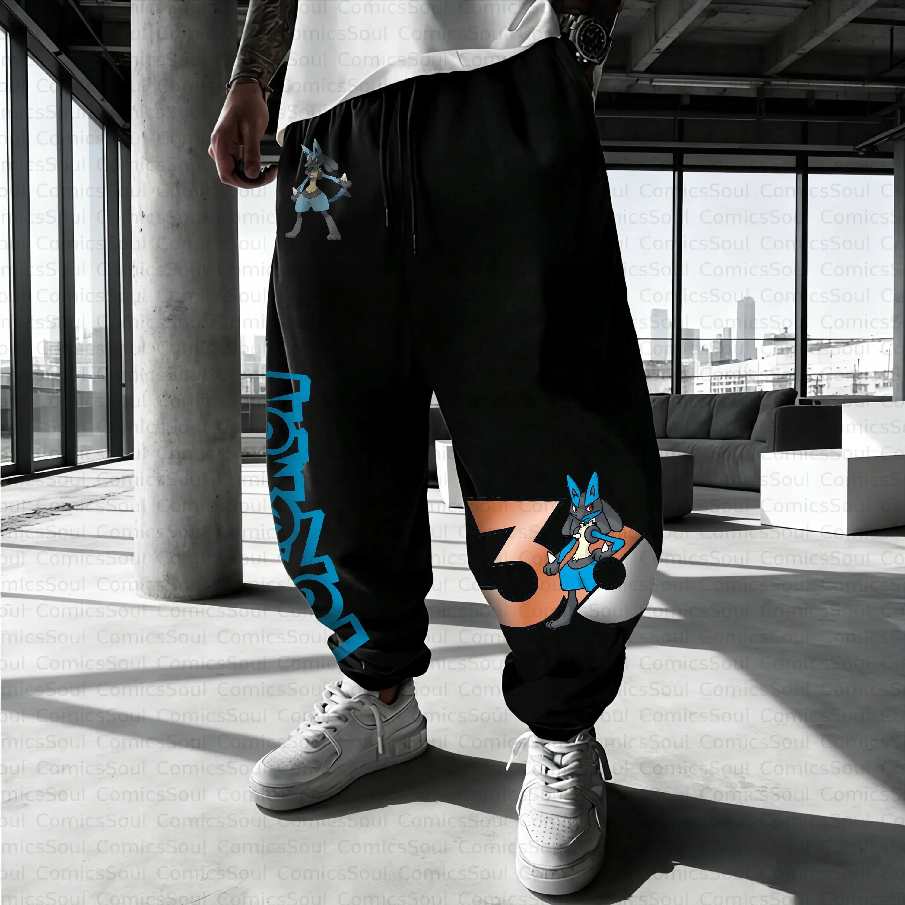 Pokemon 30th Anniversary Men's & Women's Tracksuit Pants