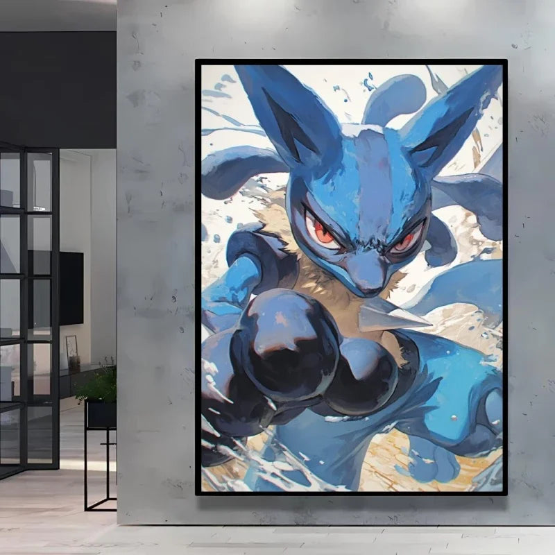Pokemon Quality Canvas Paintings