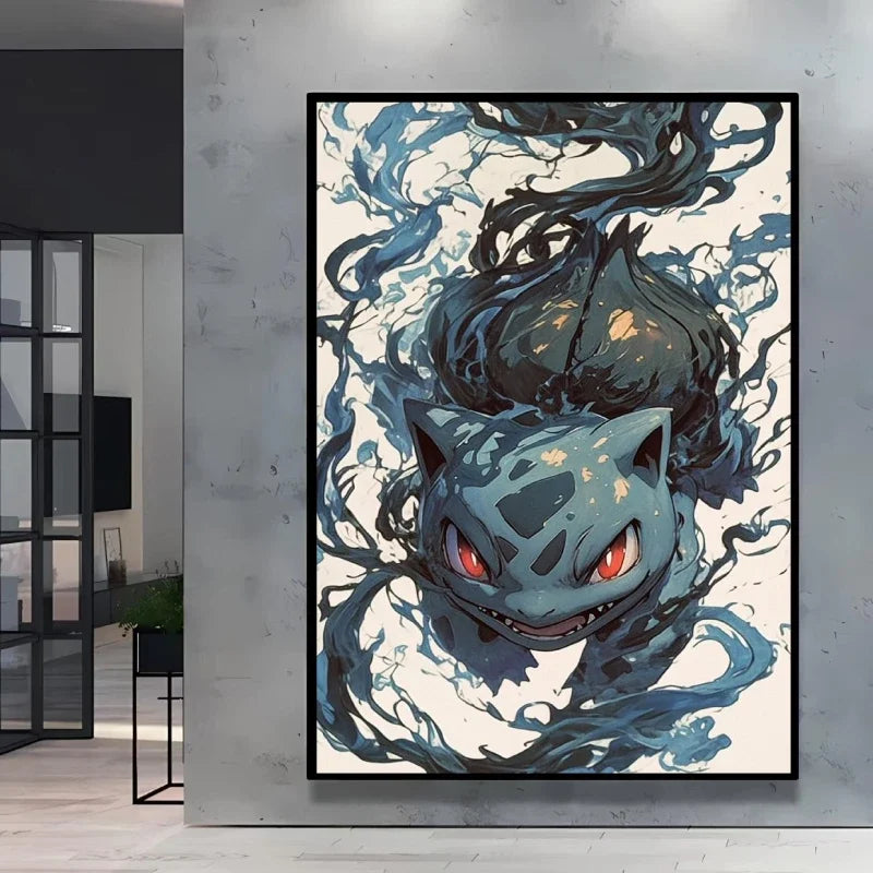 Pokemon Quality Canvas Paintings
