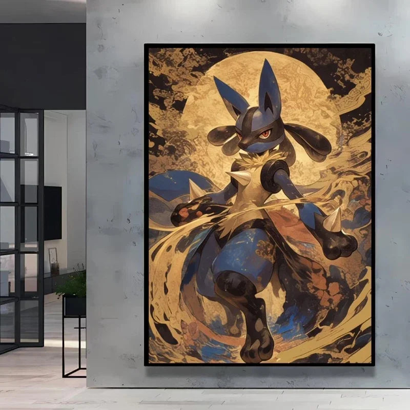 Pokemon Quality Canvas Paintings