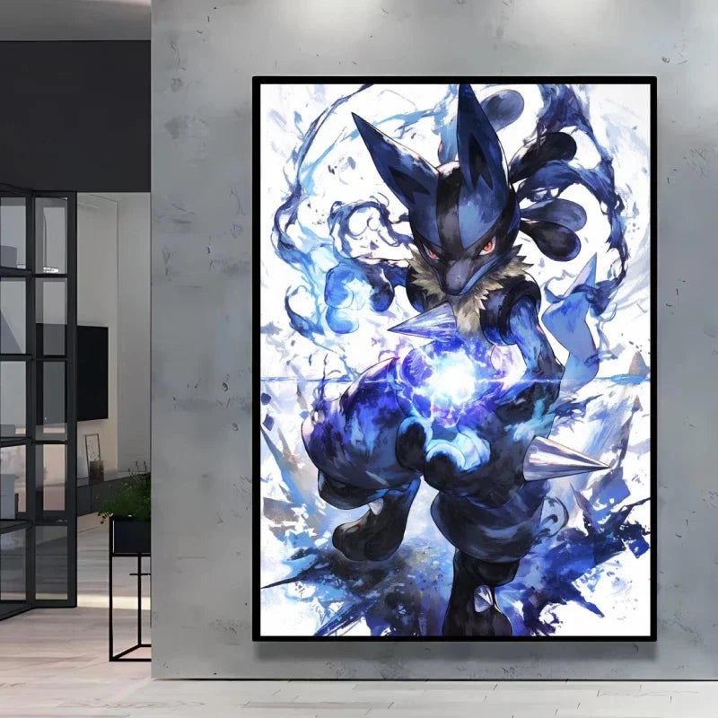 Pokemon Quality Canvas Paintings