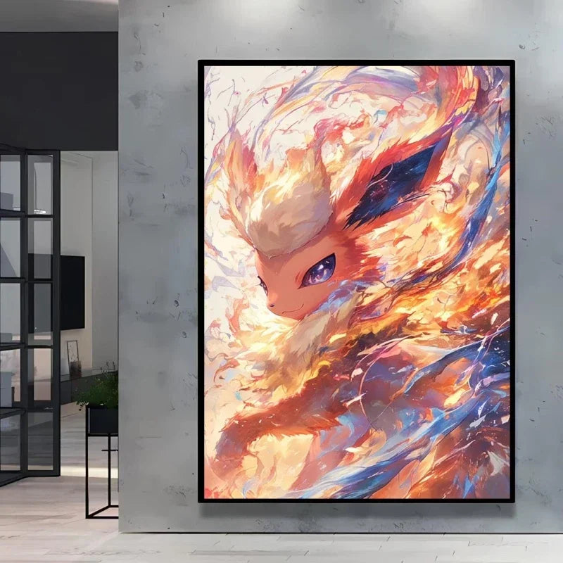 Pokemon Quality Canvas Paintings