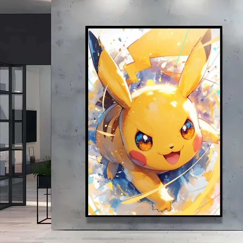 Pokemon Quality Canvas Paintings