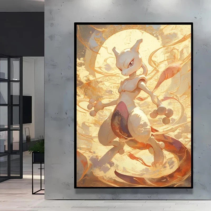 Pokemon Quality Canvas Paintings