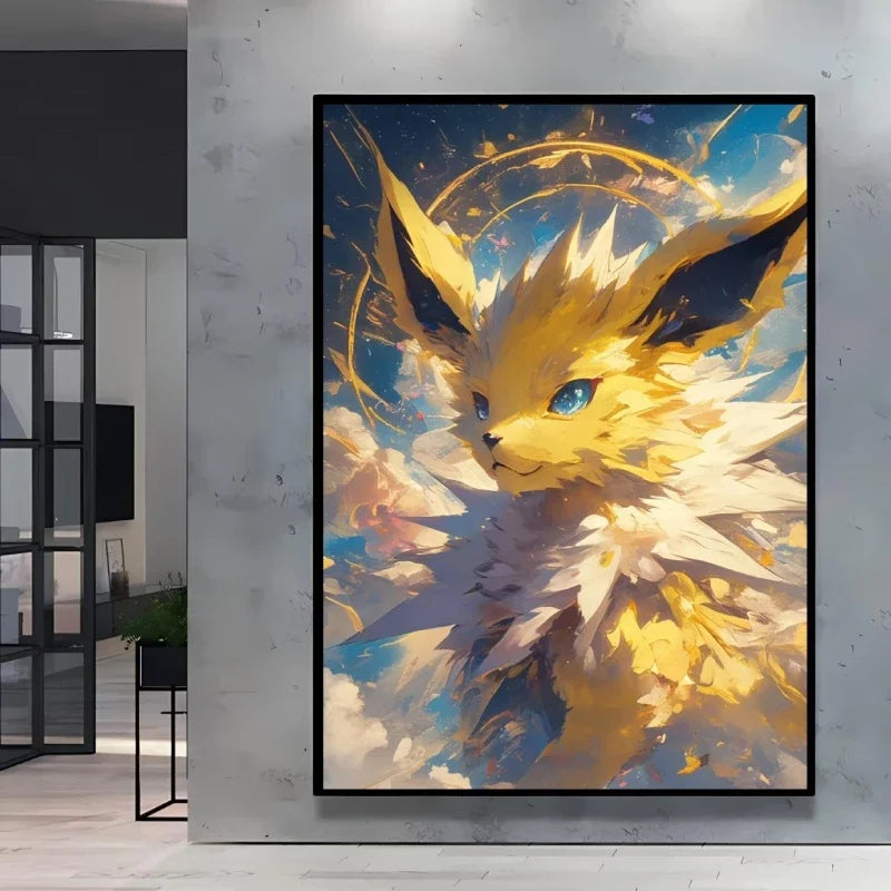 Pokemon Quality Canvas Paintings