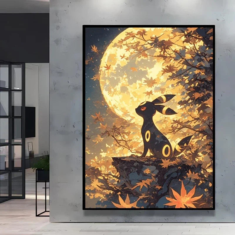 Pokemon Quality Canvas Paintings
