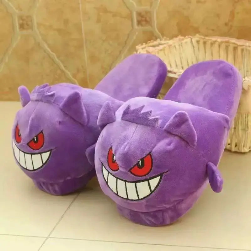 Genuine Pokemon Gengar Plush Slippers